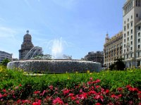 Font de Canaletes on Placa de Catalunya