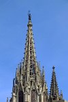 Spires of the Barcelona Cathederal