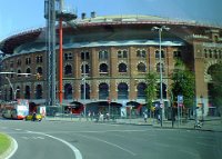 Placa de les Arenes a converted bull fighting ring