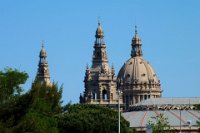 Towers of the Museu de Nacional d'Art de Catalunya