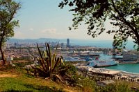 Views of Barcelona from Montjuic