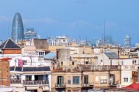 Surrounding neighborhood of the Casa Mila