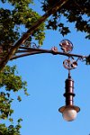 Even the street lights are specially designed in Barcelona