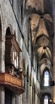 Interior of the  Santa Maria del Mar Church