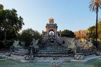 Fountain in Park Ciutadella