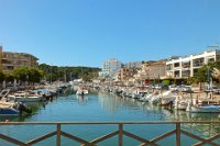 A final view of a small part of Palma's harbor