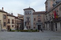 Government buildings in the old sector of Madrid