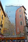 Mural in the old section of Madrid