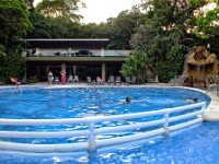 The swimming pool at the Lodge