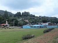 Soccer in the afternoon in a small village