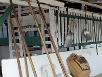 Tools used during the coffee bean curing process