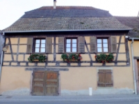 Views of the intact village of Riquewihr which escaped Allied bombing during the 2nd World War