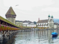 Kapellbrücke and the Jesuit Church