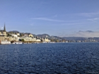 Lake Lucerne and the mountains surrounding the city