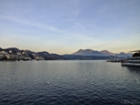 Lake Lucerne at twilight