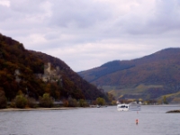 Approaching the Rheinstein Castle