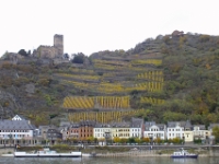 Castle Gutenfels overlooking Kaub