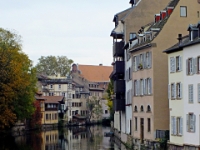 One of the rivers that flow through Strasbourg